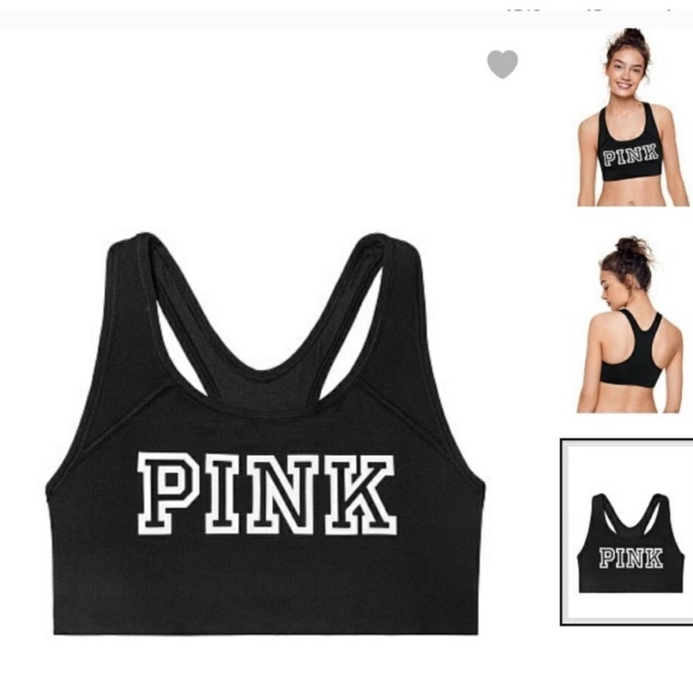 Victoria’s Secret ULTIMATE PINK Underlined (XS) Sportsbra/Sleepwear Racerback - Picture 2 of 13